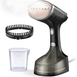 Steamer for Clothes,10s Fast Heat-up Handheld Clothes Steamer, Fast Wrinkle Remover with 300ml Tank, Garment Steamer Ideal for Most Fabrics, Easy to Use, Clothes Steamer with Brushes for Home, Travel
