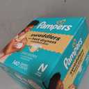 Pampers Swaddlers Diapers, Size 0 (up to 10 lbs), 140 Count, Absorbent, Keeps Baby Dry and Comfortable, Skin Safe Disposable Baby Diaper 