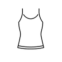 Sleeveless shirt 10 set different colors M