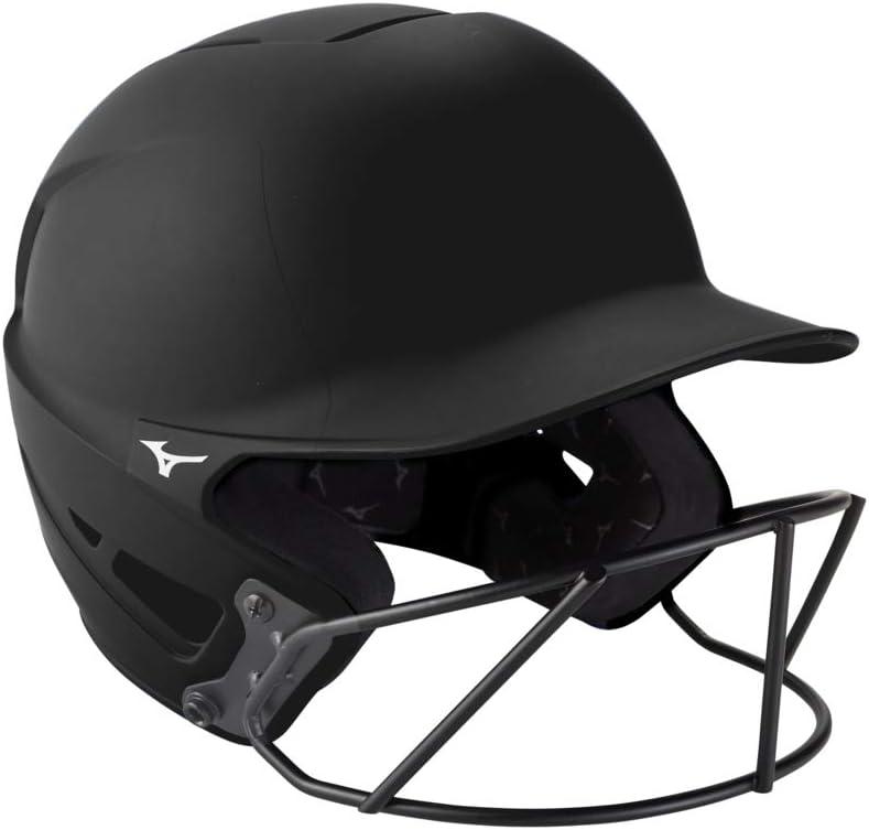 Mizuno F6 Fastpitch Softball Batting Helmet with Mask, Youth