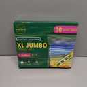 3 Gallon Large Plastic Storage Bags  16" x 18" (30 Count)  Reusuable XXL Extra Large Heavy Duty Clear Jumbo Freezer Zip Bags with Sealable Zipper Top For Clothes, Travel, Moving