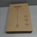 Garbuildman Upgraded Smart Bird Feeder Pole for 4 Birdhouses with Reinforced 5-Prong Base, Adjustable Birdhouse Pole for Outdoors, 4-in-1 Bird Feeder Stand Mounting Kit for Wild Birds Watching, Black