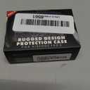 AhaStyle Rugged AirPods Pro Case Cover Hard-Shell TPU Protective Cover Shockproof Compatible with AirPods Pro Charging Case (Black)