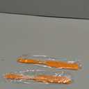 2Pcs Silicone Jar Spatula,9 Inch Jam Spreader for Peanut Butter,Heat-Resistant Food-Grade Jar Blender,Kitchen Spatula for Scraping Icing Bread Cream, Jam (orange)