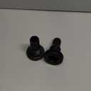 2Pcs Thru Hull Fitting, Marine Through Hull Connector Fitting for Boats (1-1/4 Inch(2pcs), Black)