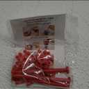 Semlos Butane Refill Adapter, 4 Adapter Tips, Compatible Lighters & Torches, Torch Kit Set for All Nozzle's Butane Bottle, Red