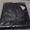 PEASUG 100% Cotton Muslin Fabric, 59 Inch X 5 Yards Muslin Linen Fabric by The Yard, Medium Weight Draping Fabrics Suitable for Sewing Embroidery, Garments, Crafts Material-Black