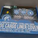 Bulldogology SUV Cargo Liner for Dogs 55"x106" Heavy Duty Pet Trunk Cargo Cover - Dog Car Seat Cover Waterproof Nonslip - Dog Hair, Muddy Paws, Scratches Cover Protector for Cars Vans (X-Large, Black)