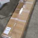 Tribesigns 63-Inch Long Console Table, MDF Wood Grain Rectangular Sofa Table Behind The Couch, Farmhouse Entryway Table for Entrance, Hallway, Living Room (Rustic Brown)