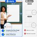 Dry Erase Giant Sized Magnetic Notebook Paper, Lined Paper 22" x 28"