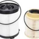 5.0 5.6 Diesel Fuel Filter DGF41920 WF10442 WF10441 XF10571 DF99200 DF99199 Compatible with Nissan Titan Xd 2016 2017 2018 2019 2020 16 17 18 19 20 Replaces 1603-EZ40A 16403-EZ41A 1603EZ40A 16403EZ41A