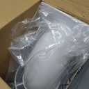 Dryer Vent Cover 4 inch with UV RESISTANT - Outdoor Dryer Vent Cover Natural Energy Saving, Dryer Vent Seal for Home Exterior (White)