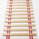 0.68" Standard Horizontal Mattress Support Wooden Bunkie Board/Slat