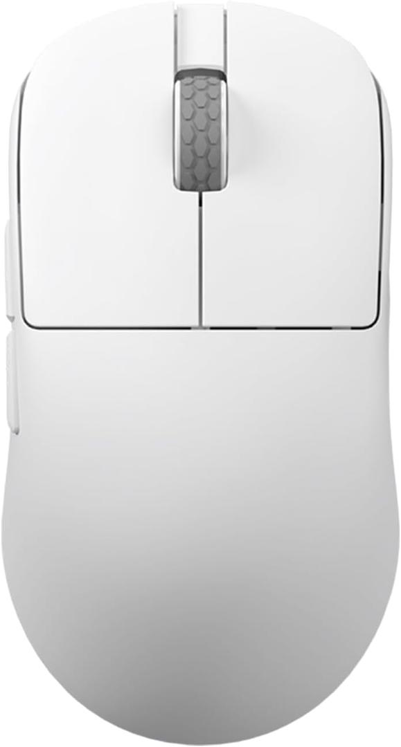 MOTOSPEED X6 Wireless Gaming Mouse,Two-Mode 8K/USB-C Mouse Up to 26000DPI,PAW3395 Optical Sensor Lightweight 46g,5 programmable Button,500MAh Battery Life,Computer Mouse for Laptop,PC,Mac(White)