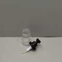 12oz Automatic Touch Sensor Liquid Glass Soap Dispenser, Hands-Free Mason Jar Soap Dispenser, Refillable Lotion Bottle for Bathroom Kitchen Countertop (Batteries Not Included)