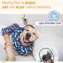 Supet Inflatable Dog Cone Collar Alternative After Surgery, Dog Neck Donut Collar Recovery E Collar, Soft Pet Cone for Small Medium Large Dogs