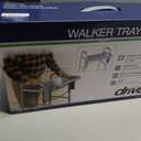 Drive Medical 10125 Walker Tray with Cup Holders, Gray