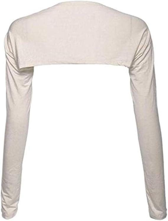 Bolero Shrugs for Women Long Sleeve Arm Sleeves Hijab Accessories, Size S