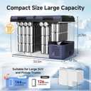 BODEGACOOLER 12 Volt Refrigerator, 100QT(95L) IPX4 Waterproof Electric Cooler, Car Fridge Dual Zone APP Control with 12/24V DC 110-240V AC, -4~68, Portable Freezer for Camping,Travel,RV,Road Trips, 100 Quart