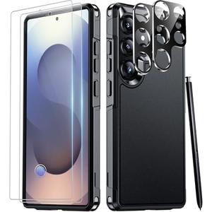 SPIDERCASE Designed for Samsung Galaxy S25 Ultra Case, [10 FT Military Grade Drop Protection] Heavy Duty Shockproof Phone Case for Galaxy S25 Ultra 6.9 inch, Black