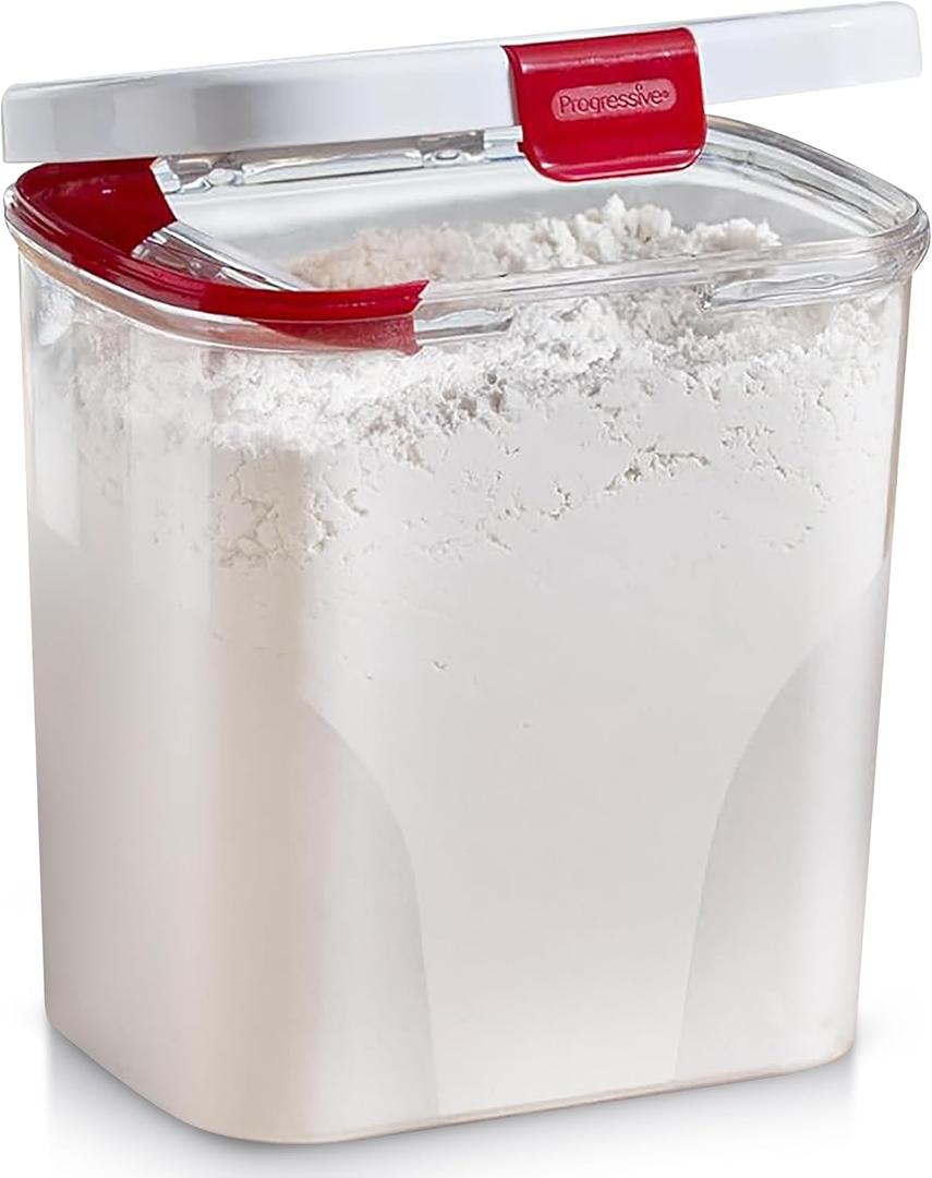 PrepSolutions Flour Keeper  Airtight Storage Container for Flour, Sugar & Dry Goods, 5 lb Capacity, BPA-Free, Easy Pour Design (3.8 qt)