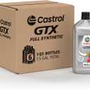 Castrol GTX Full Synthetic 5W-30 Motor Oil, 1 Quart, Pack of 6