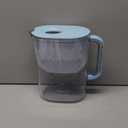 Waterdrop PT-07B Water Filter Pitcher, 10-Cup, NSF Certified, 200-Gallon Long-Life Filter, Improves Coffee & Tea Taste, Reduces PFOA/PFOS and Chlorine, 5X Longer Filter Life, Blue (Azure)