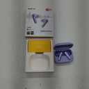 EarFun Air Pro 4 Adaptive Hybrid Noise Canceling Wireless Earbuds, Qualcomm Snapdragon Sound, aptX Lossless, 6 Mics AI CVC 8.0 Call, LDAC Hi-Res Audio, 52H Playtime, Bluetooth 5.4, Violet