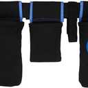 Handy Helper Tool Belt, Organizer, & Carrier for Home, Garden, & RV - Blue Piping