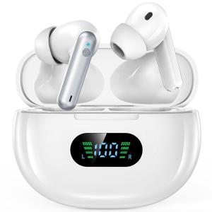 Hearing Aids for Seniors, Rechargeable Hearing Aids with Bluetooth, Hearing Amplifier for the Hearing Loss, Hearing Your Voice (white)