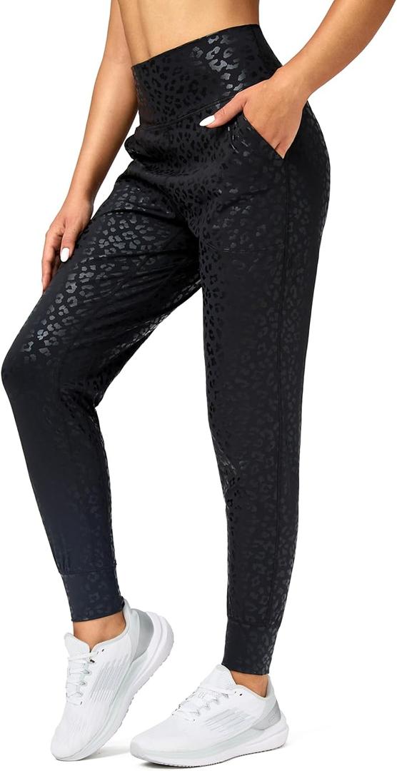 G Gradual Women's Joggers High Waisted Yoga Pants with Pockets Loose Leggings for Women Workout, Athletic, Lounge (XL)