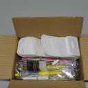 150 Pieces DIY Beadable Pen Kit  50 Plastic Ballpoint Pens with Refills & Bags, Beads Not Included  School Supplies, Office Accessories & Craft Gifts for Students & Teachers (Multicolor)