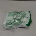 ZIGJOY Baby Transitional Swaddles for Newborns: 0.5 Tog Arms Up Sleep Sack 3-6 Months Soft Cotton Shark Fin 2 Way Zipper (Leaf)