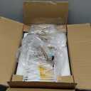 Pull out Cabinet Organizer, 2-Pack Expandable(9.8"-13.8") Heavy Duty Slide out Drawers for Pantry Organizers and Storage, Adhesive Roll Out Shelves Sliding Basket for Kitchen, Bathroom, Closet(White)