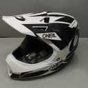 O'NEAL Sonus Deft Mountain Bike Helmet (Large, Black/White)