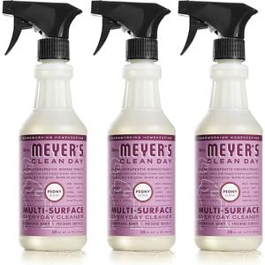 MRS. MEYER'S CLEAN DAY All-Purpose Cleaner Spray, Peony, 16 fl. oz - Pack of 3