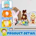 12 Pcs Mini Baby Dolls,4 inch Lifelike Realistic Tiny Baby Dolls with Animal Clothes,Cute Baby Doll Gifts for Girls Kids Birthday Baby Shower