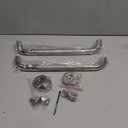 Grab Bars for Shower, 2 Pack 16-Inch Anti Slip Shower Handles for Elderly, Safety Shower Grab Bar, Stainless Steel Handicap Grab Bars for Bathroom (Polished Nickel 1" Diameter)