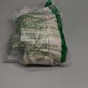 jinchan Tie Top Kitchen Curtains 36 Inch Length Striped Tier Curtains Ticking Stripe Small Drapes for Living Room Bathroom Cafe Small Window Farmhouse Rustic Rod Pocket 2 Panels Taupe Grey