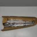 Yes4All Threaded Dumbbell Handles, Build Your Own Secure 14/16/18/24 Inch Dumbbell Bar Pair, Fit 11.15 Plates Adjustable for Strength Progress, Non-Slip Star-Lock Collars, Tight Grip (Chrome/Rubber)