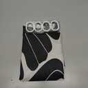 Kalmico Abstract Matisse Flower Shower Curtain 60Wx72L Inch Retro Vintage Aesthetic Minimalist Black Modern Bathroom Set Accessories Decor with 12 Pack Hooks