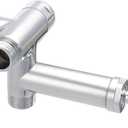 NearMoon Solid Brass Shower Arm Diverter with Handheld Mount, G1/2 3-Way Diverter Valve with Holder Bathroom Universal System Replacement Part for Hand and Fixed Shower Head (Chrome Finish)