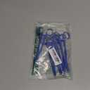 5-Pack Betor MRI Safe Full Plastic Disposable Hemostat Forceps Non-Ferrous Curved 6.3 inch