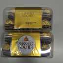 Ferrero Rocher, Premium Milk Chocolate Hazelnut, Individually Wrapped, Chocolate Gift Box, 16 Count, 7 oz