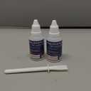 2pcs Fray Stop for Fabric, Prevents Textile from Wearing and Unraveling Includes Precision Applicator Brush, Premium Clear & no fray Fabric Glue for DIY Sewing Crafts, Gift for Handicraft Enthusiasts