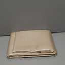 Champagne Glitter Shower Curtain: 78 Inch Tall Silver Beige Cream Glitter Sparkle Bling Shiny Fabric Decorative Shower Curtains for Bathroom - Luxury Metallic Shimmer Satin Bath Curtain - 72x78