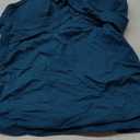 Yonique Women's Tankini Top Swimwear Twist V Neck Swimsuits Tummy Control Bathing Suits Top Only (Medium, Enamel Blue)