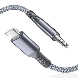 Basesailor for Samsung Galaxy S25 S24 Aux Cord 6FT,USB C Aux Cable,Type C to 3.5MM Jack Audio Adapter Auxiliary Cord for iPhone 16,Z Fold Flip,S23 S22 FE Ultra,Tab S8 S9 S10 S10+,A35,A53 A54 A55,17