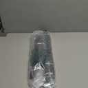 Black Shower Curtain Rod 28"-64.5", Never Rust Anti-Slip Adjustable Tension Curtain Rods No Drilling, Heavy Duty Spring Enlarged Diameter 1" Tension Rod for Bathroom/Closet/Room Divider