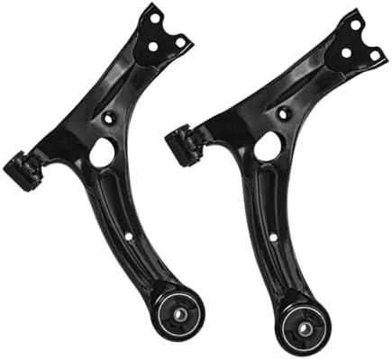 KRGUOD Front Suspension Lower Left Right Control Arm Assembly Compatible with 2003-2013 Toyota Matrix Corolla, 2000-2005 Celica 2003-2008 Pontiac Vibe K640360 K640361